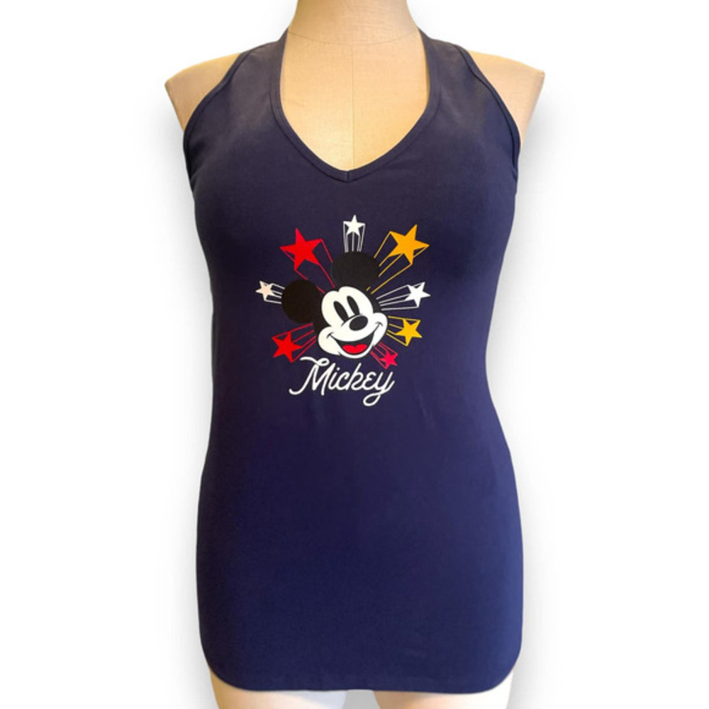 Torrid Plus Size‎ 3 Disney Mickey Mouse Shooting Stars Foxy Halter Top 3X 22/24
